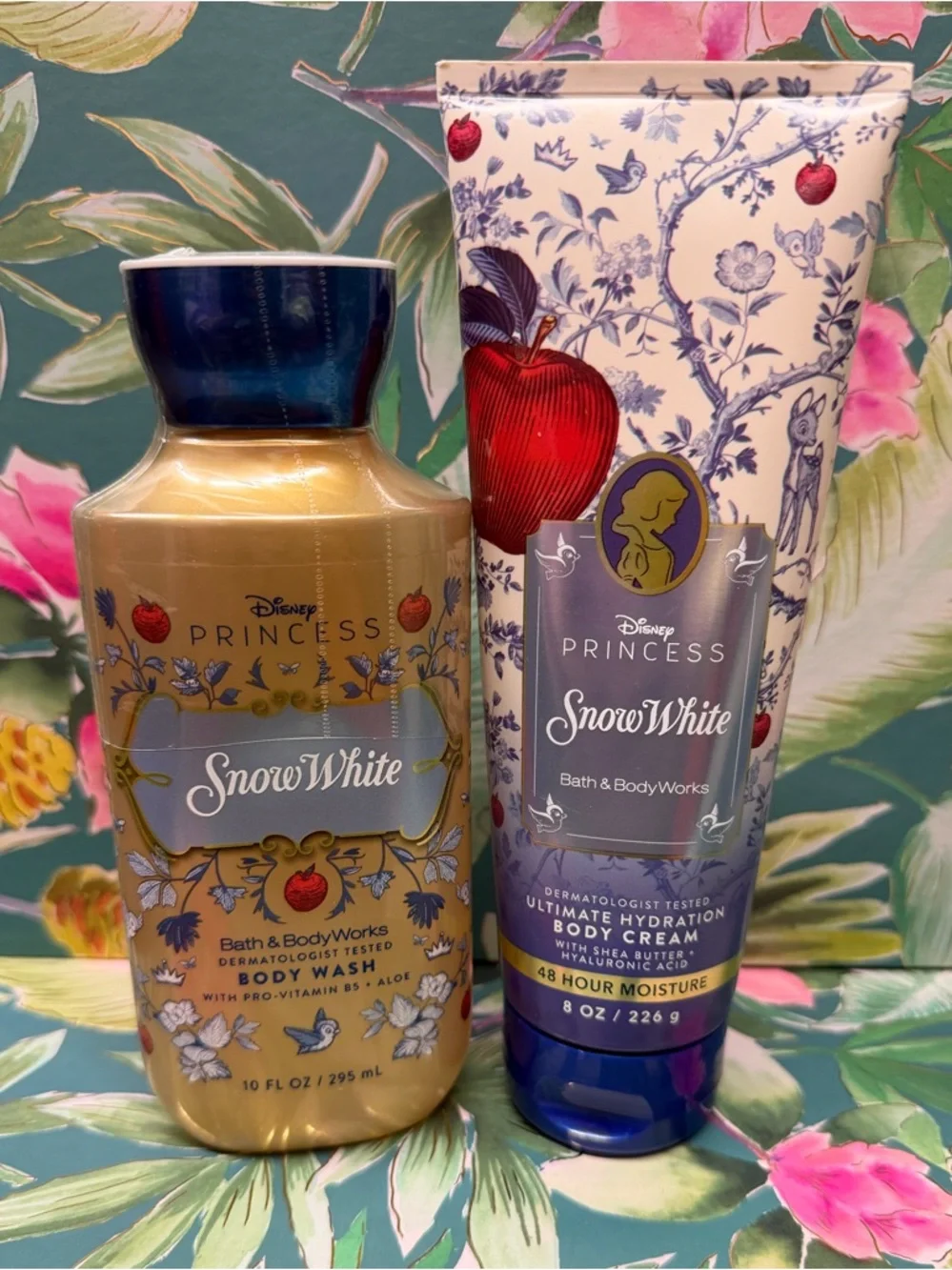 Bath & Body Works Disney Snow White Body Wash & Cream MSRP $36 - Picture 2 of 8